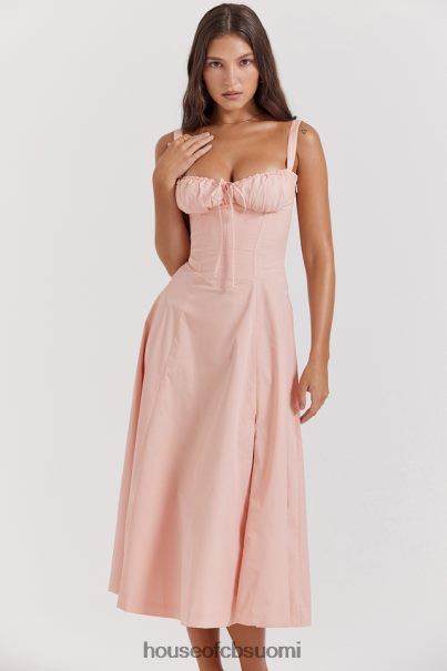 House of CB carmen baby pink bustier sundress Z000Z196 vaatetus