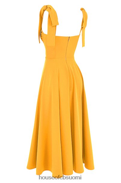 House of CB Alicia tangerine midi sundress Z000Z464 vaatetus