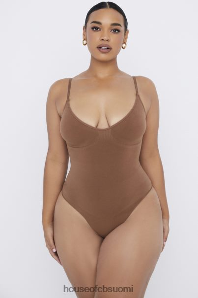 House of CB kuvanveisto remmi bodysuit mokka Z000Z1264 vaatetus