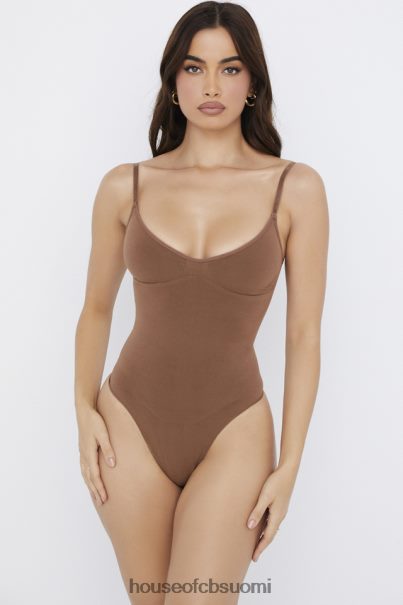 House of CB kuvanveisto remmi bodysuit mokka Z000Z1264 vaatetus