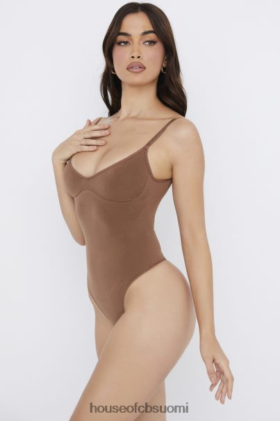 House of CB kuvanveisto remmi bodysuit mokka Z000Z1264 vaatetus