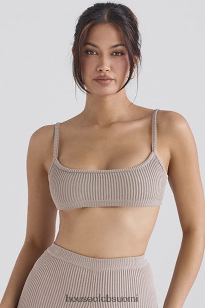 House of CB mischa taupe joustinneulottu bralette Z000Z691 vaatetus