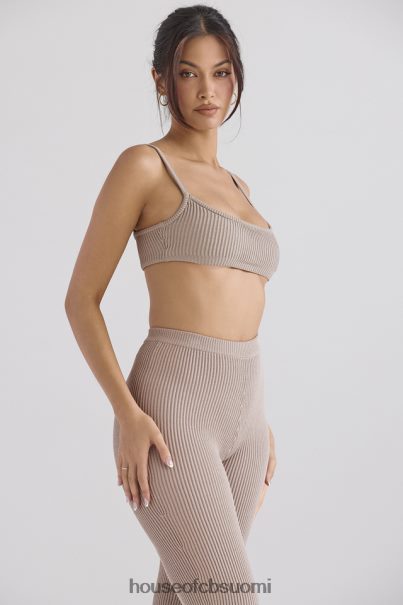 House of CB mischa taupe joustinneulottu bralette Z000Z691 vaatetus