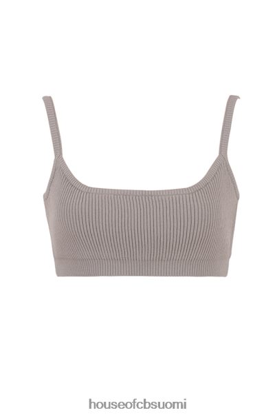 House of CB mischa taupe joustinneulottu bralette Z000Z691 vaatetus